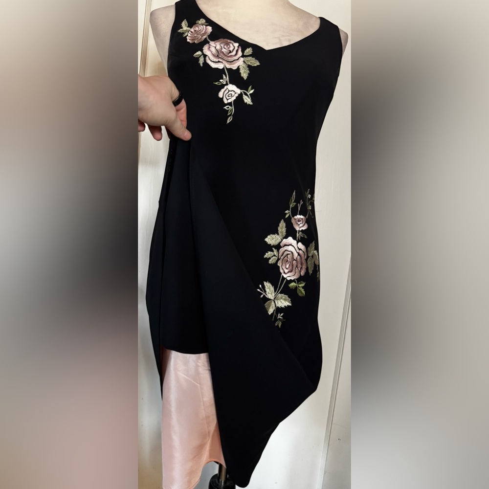 Vintage 90’s y2k Dainty Floral Midi Tulip Dress Gilmore Girls Lorelai Garden - Picture 13 of 13